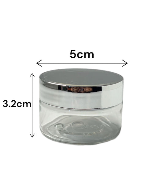 Silver lid container